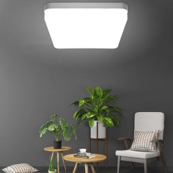 Elfeland 48W neliömäinen led-kattovalaisin 4cm ohut pinta-asennettava moderni makuuhuone