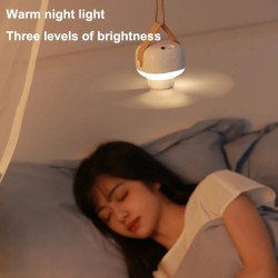 Tevorex kannettava kattotuuletin ladattava pitkäkestoinen akku kauko-ohjain led-valo telttakäyttöön