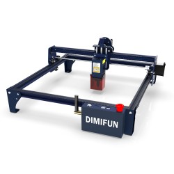 DIMIFUN DM6 B12 12W laserkaiverruskone 330x330 mm alumiinirunko tukee AI JPG PNG Gcode DXF