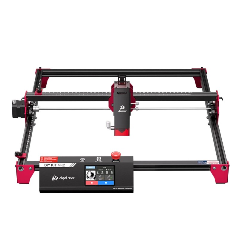Algolaser DIY KIT MK2 tarkka 10 W laserkaiverrin 0 01 mm kosketusnäytöllä laajennettava työtila