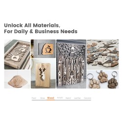 Algolaser Alphas MK2 20 W:n diodilaser-kaiverrin 32 Gt sisäinen tallennustila älykosketusnäyttö