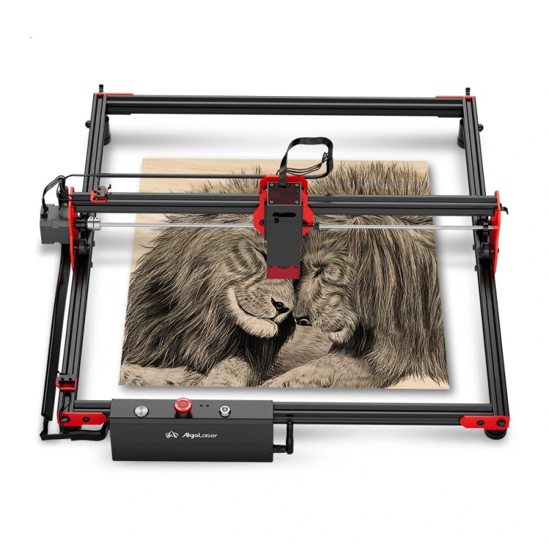 Algolaser tee se itse 5W diodilaseri kaiverrin 40x40 cm pöytä offline ohjaus aloittelijoille