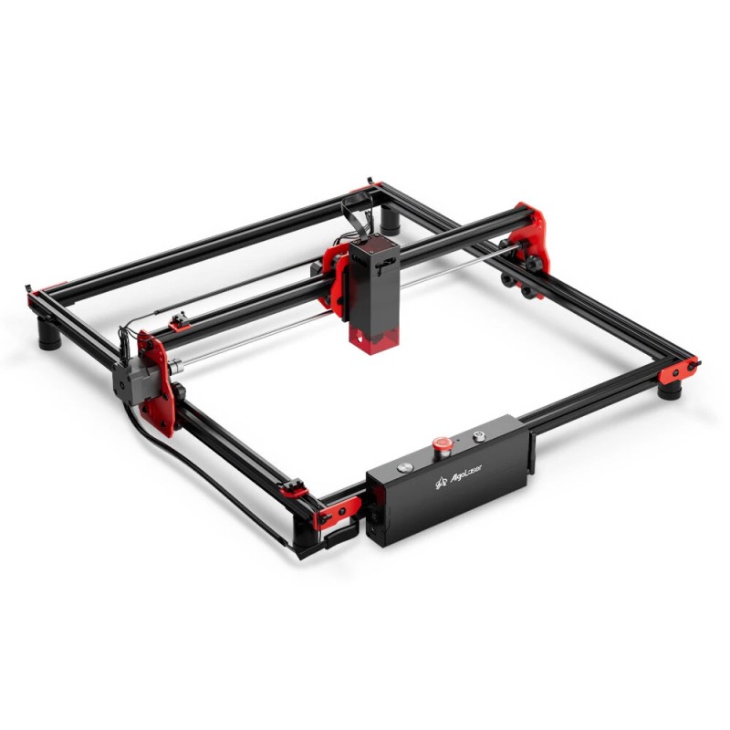 Algolaser tee-se-itse 5W diodilaseri kaiverrin 40x40 cm pöytä offline-ohjaus aloittelijoille