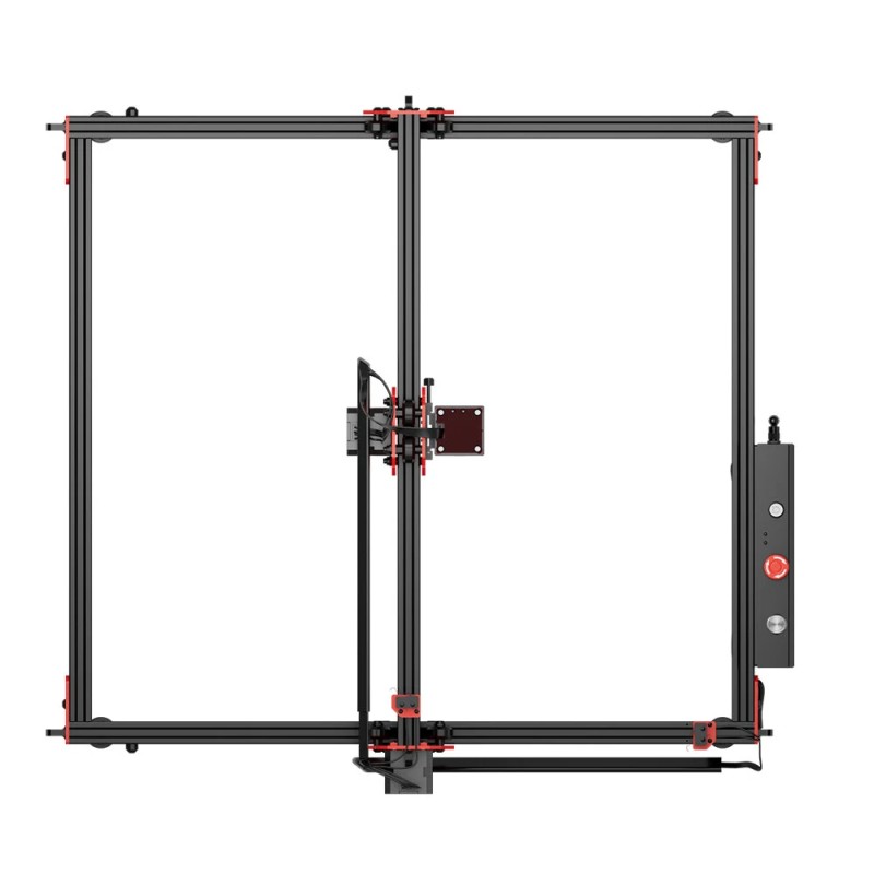 Algolaser tee-se-itse 5W diodilaseri kaiverrin 40x40 cm pöytä offline-ohjaus aloittelijoille