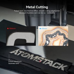 ATOMSTACK A24 Pro 1064nm kannettava 20W laserkaiverruskone 365×305 mm asennusvapaa laajennettava