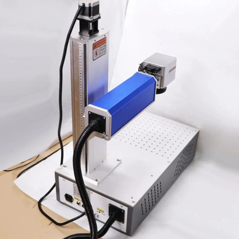 Lasermerkintäkone JPT/Raycus 20W 60W ilmajäähdytteinen 1064nm EZCAD2 yhteensopiva monikäyttöinen