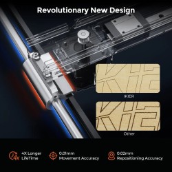 Monipuolinen iKier K1 Ultra 36W laserkaiverrin 410x410mm automaattitarkennus