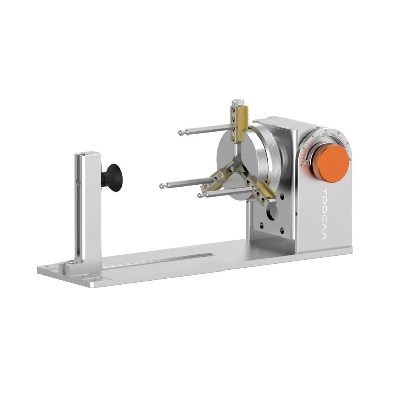 TOOCAA viisitoiminen laserpyörösarja L2:lle 286x88x128 mm kaiverruskoneen lisävaruste 180° säädettävä LightBurn-yhteensopiva