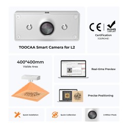 TOOCAA L2 älykamera viisi miljoonaa pikseliä korkea resoluutio metallikuori tarkka paikannus laserleikkurille