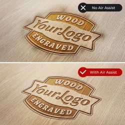 TOOCAA L2 ilma-avustinsarja laserleikkaukseen ja kaiverrukseen 0-28 l/min noin 40 dB