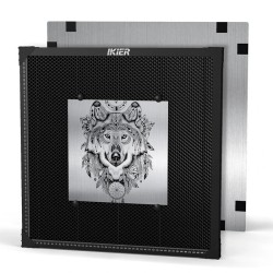 Hunajakennotyöpaneeli iKier täysmetallinen 500x500 mm laserkaiverruskoneille työpöydälle