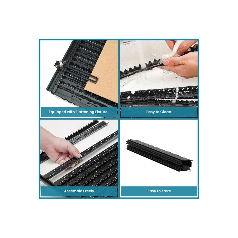 Matriisityöpaneeli iKier H1 irrotettava 460×425 mm lasersuojapaneeli alumiiniseos