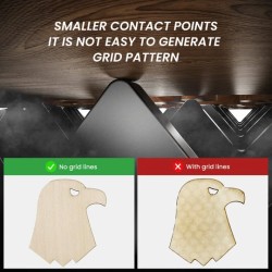 Matriisityöpaneeli iKier H1 irrotettava 460×425 mm lasersuojapaneeli alumiiniseos