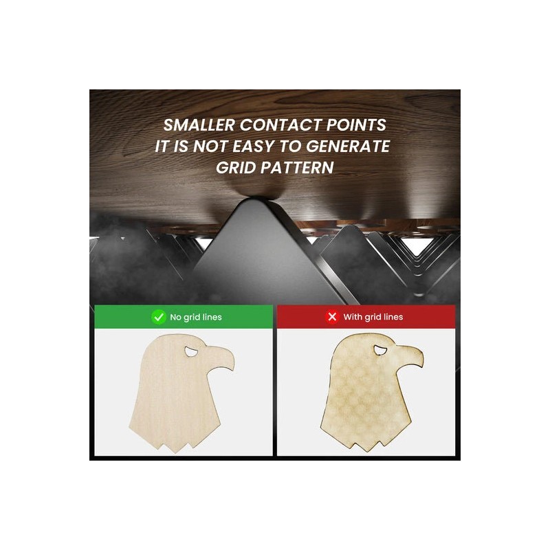 Matriisityöpaneeli iKier H1 irrotettava 460×425 mm lasersuojapaneeli alumiiniseos