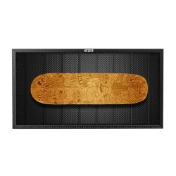 Hunajakennotyöpaneeli iKier 850×450 mm täysmetallinen suojapaneeli laserkaiverruksiin