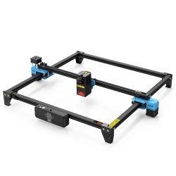 TwoTrees TTS-20 Pro 20W tehokas CNC laserkaiverruskone 418x418 mm offline-tuki