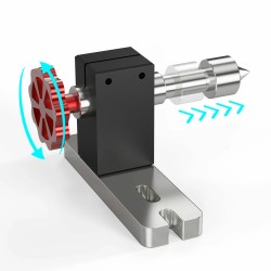 TwoTrees CNC neljäs akseli TTC450 kolmileukainen istukkarakenne kiinnityshalkaisija 4–60 mm