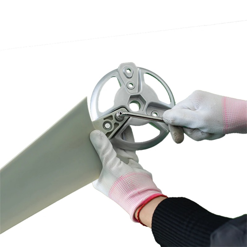 S-muotoinen 6-lapainen tuuliturbiinijärjestelmä ohjaimella ja 300W invertterillä 12V/24V automaattinen lataus IP6-suojaus