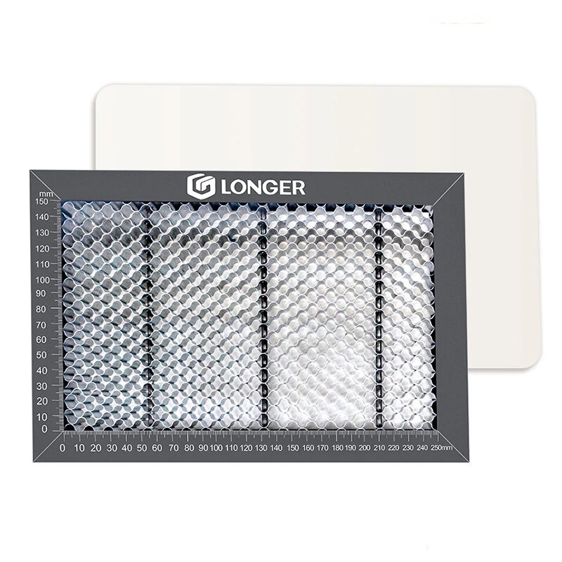 Hunajakennotyöpöytä LONGER 300mm 200mm erittäin luja teräslevy laserkaiverrukseen