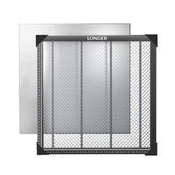 LONGER 440x440 mm hunajakennolevy työpöytä korkealaatuinen teräslevy laserkaiverrin lisäosa puulle akryylille