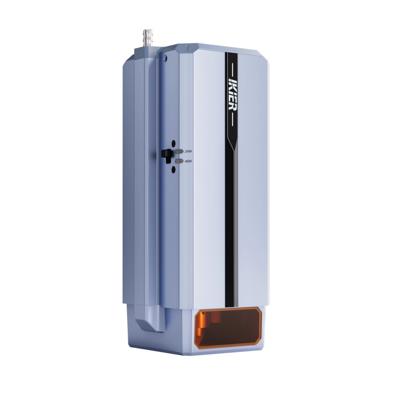 IKIER M40 diodilasermoduuli 48W 24W tehonvaihto infrapunapaikannus metallileikkaus värikaiverrus edistynyt jäähdytysjärjestelmä