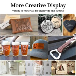 Kompakti DIMIFUN D9 A45 4.5W laserkaiverrin 445nm 130x130mm 10000mm/min monimateriaalinen