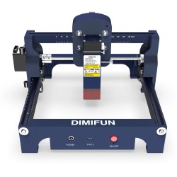 Kompakti DIMIFUN D9 A45 4.5W laserkaiverrin 445nm 130x130mm 10000mm/min monimateriaalinen