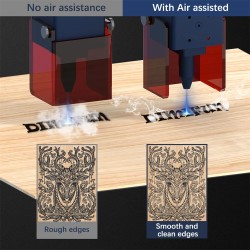 DIMIFUN DB-68 28-wattinen ilmapumppu laserkaivertajalle säädettävä ilmavirta hiljainen magneettinen jousitus korkeapaineinen