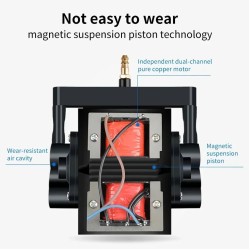 DIMIFUN DB-68 28-wattinen ilmapumppu laserkaivertajalle säädettävä ilmavirta hiljainen magneettinen jousitus korkeapaineinen