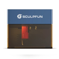 Sculpfun iCube Pro 5W kannettava laserkaiverrin savusuodattimella ja lämpötilahälytyksellä 130x130 mm