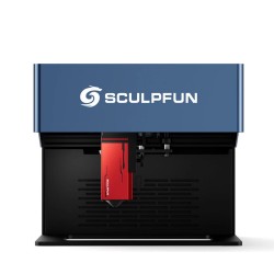 Sculpfun iCube Pro 5W kannettava laserkaiverrin savusuodattimella ja lämpötilahälytyksellä 130x130 mm