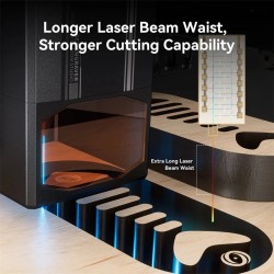 Atomstack A70 Pro 360W laserkaiverrin F60 ilmapuhallus kaksoistilainen automaattitarkennus 70W 500x400 mm puu metalli akryyli