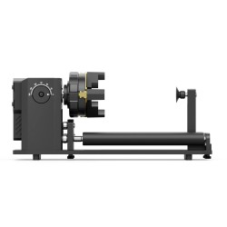 SCULPFUN SF-A9 40 W:n laserkaiverrus ja leikkauskone 3,5 tuuman kosketusnäytöllä ja RA Pro Max -kiertoistukalla