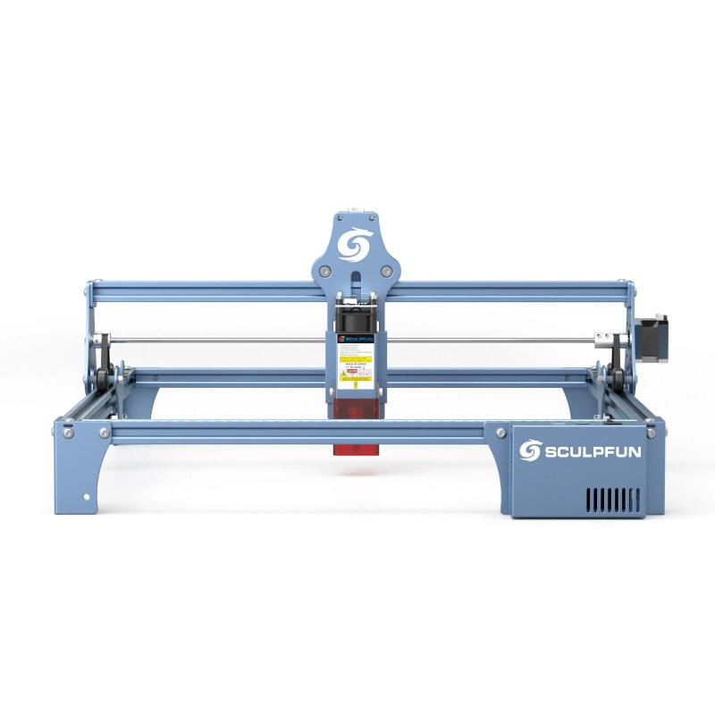 SCULPFUN S9 Pro 10W laserkaiverruskone tarkka 400x410 mm täysmetallinen nopea asennus