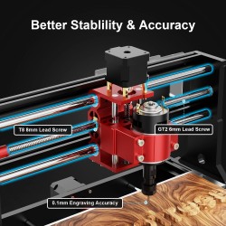 TWO TREES TTC3018 Pro tee-se-itse CNC-kaiverruskone 300x180x40 mm aloittelijaystävällinen