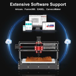 TWO TREES TTC3018 Pro tee-se-itse CNC-kaiverruskone 300x180x40 mm aloittelijaystävällinen