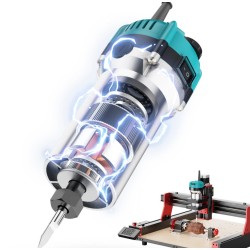 TWO TREES 30000rpm 800W tehokas karamoottori puuntyöstöjyrsin trimmeri CNC yhteensopiva TTC450 sarjalle