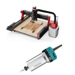 TWO TREES TTC450 Pro CNC kaiverruskone CNC Vacuum Monster M1 imurisarjalla ja 800W puuntyöstöjyrsin