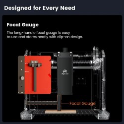 AlgoLaserPIXI 5W sininen diodilaser kaiverrin täysin suljettu suojakansi säädettävä z-akseli