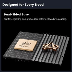 AlgoLaserPIXI 5W sininen diodilaser kaiverrin täysin suljettu suojakansi säädettävä z-akseli