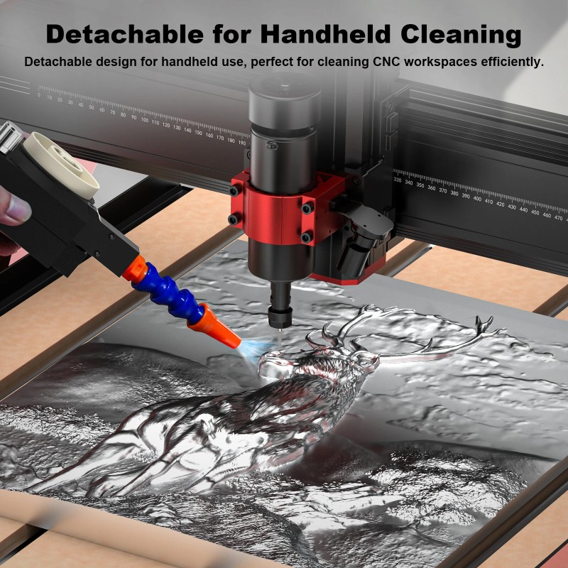 TWO TREES 500 W ilmajäähdytyspaketti CNC-karalle 30–65 mm sopiva