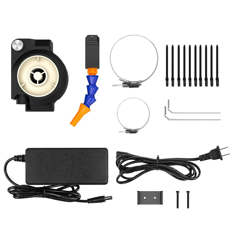 TWO TREES 500 W ilmajäähdytyspaketti CNC-karalle 30–65 mm sopiva