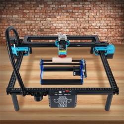 TWO TREES 150 mm:n korotuspylväs laserkaiverrusosat alumiiniseos musta