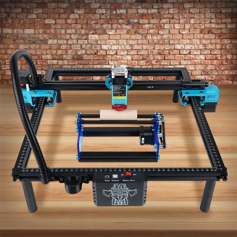 TWO TREES 150 mm:n korotuspylväs laserkaiverrusosat alumiiniseos musta