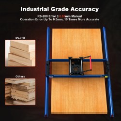 TWO TREES RS-200 puuntyöstöhöylän liukupöytä 800×1780×80 mm vakaa tehokas helppokäyttöinen