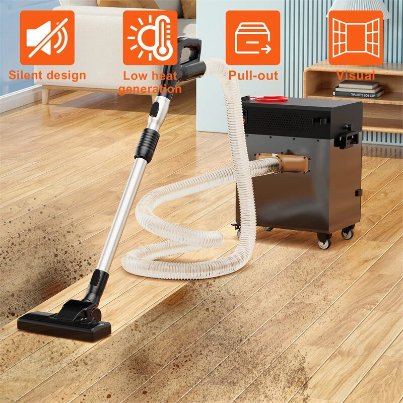 TWO TREES veistoskoneen imuri 1200 W 12 l 6-suodatinjärjestelmä hiljainen korkea imuteho teollisuuskäyttöön