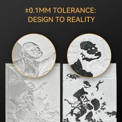 Atomstack C4 Pro cnc-kaiverrin 0,1 mm paikannustarkkuudella metalli- ja puutöihin