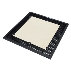 Atomstack hunajakennopaneeli 325x325 mm täysmetallinen leikkuusalusta kiinnittimillä nopealla lämmönpoistolla