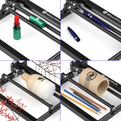 SCULPFUN pyörivä rulla Y-akselille S9/S6 yhteensopiva 6–150 mm kaiverrukseen