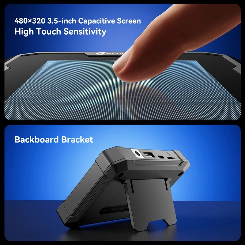 SCULPFUN S9 tarkka laserkaiverrin 410x420 mm puu akryyli leikkaus TS1 kosketusnäyttö